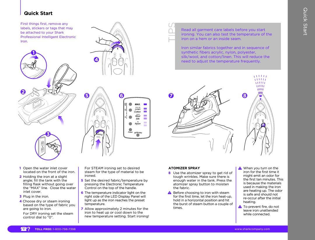 Shark GI490 12, GI490F 12, GI490 11, GI490F 11 manual 