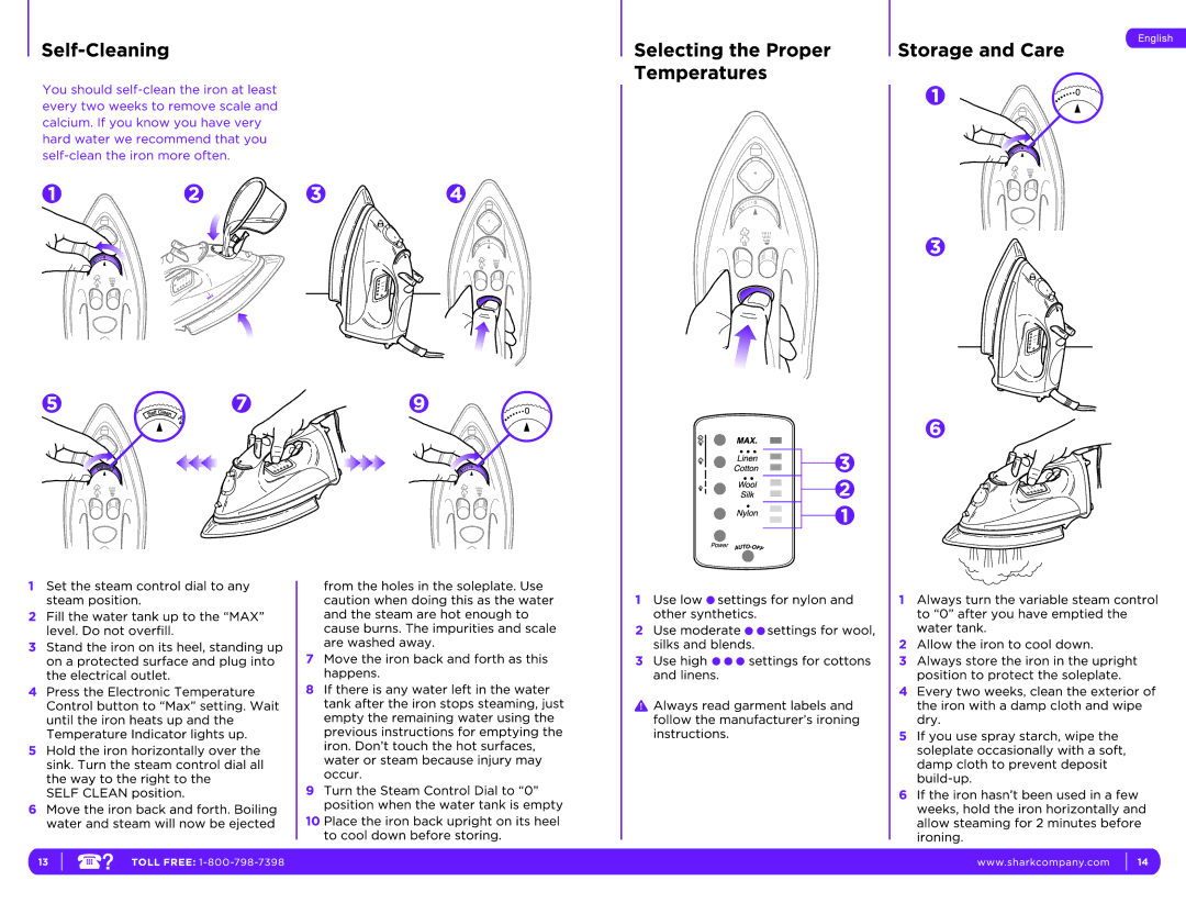 Shark GI490F 12, GI490 11, GI490F 11, GI490 12 manual 