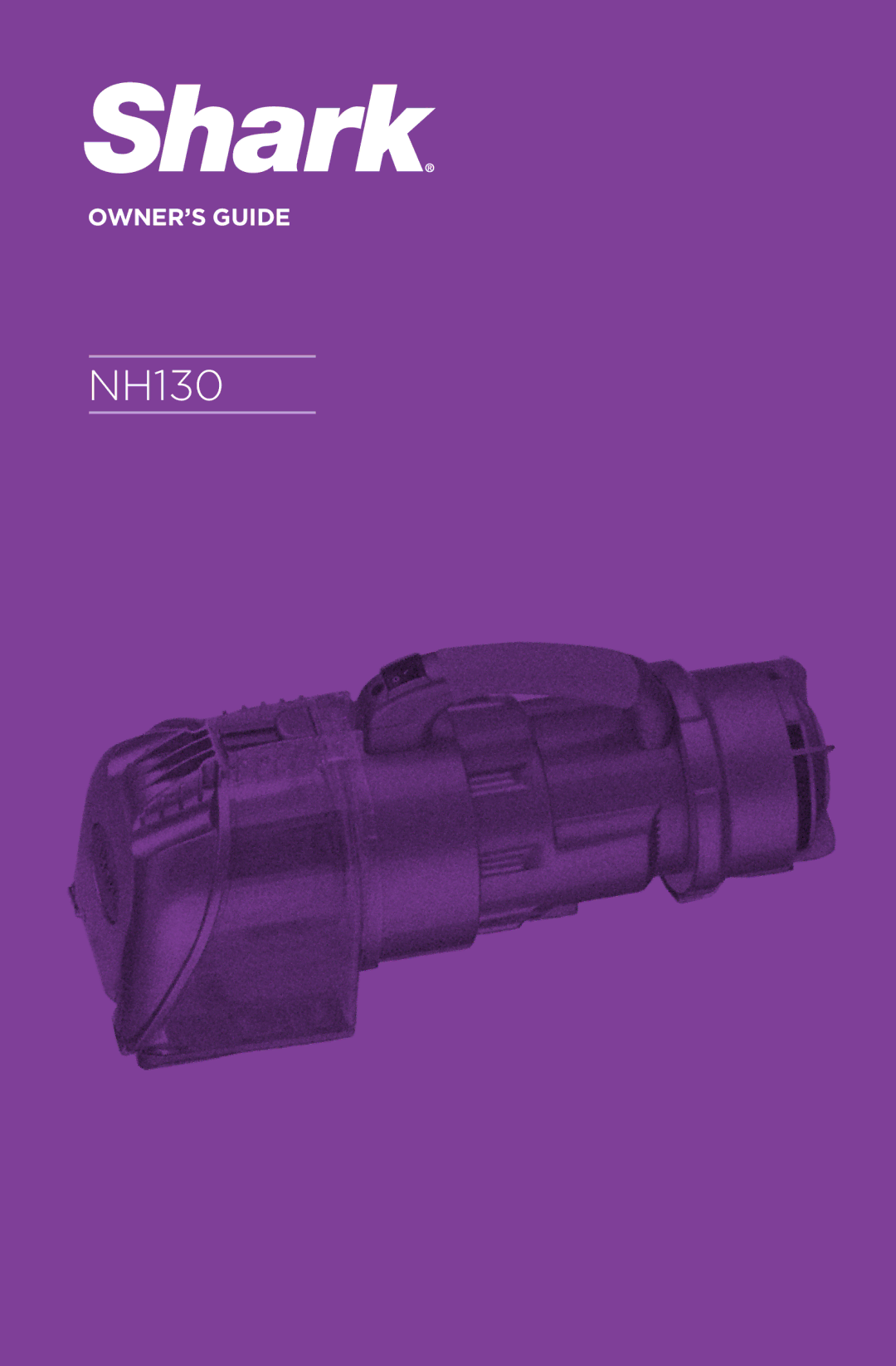 Shark NH130 manual 