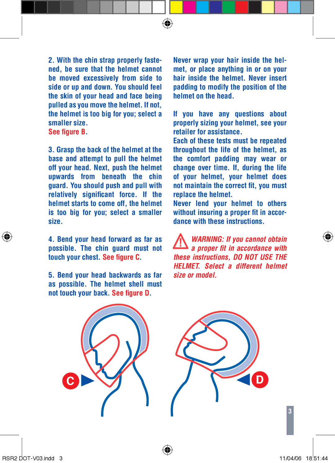 Shark RSR2 owner manual See figure B 