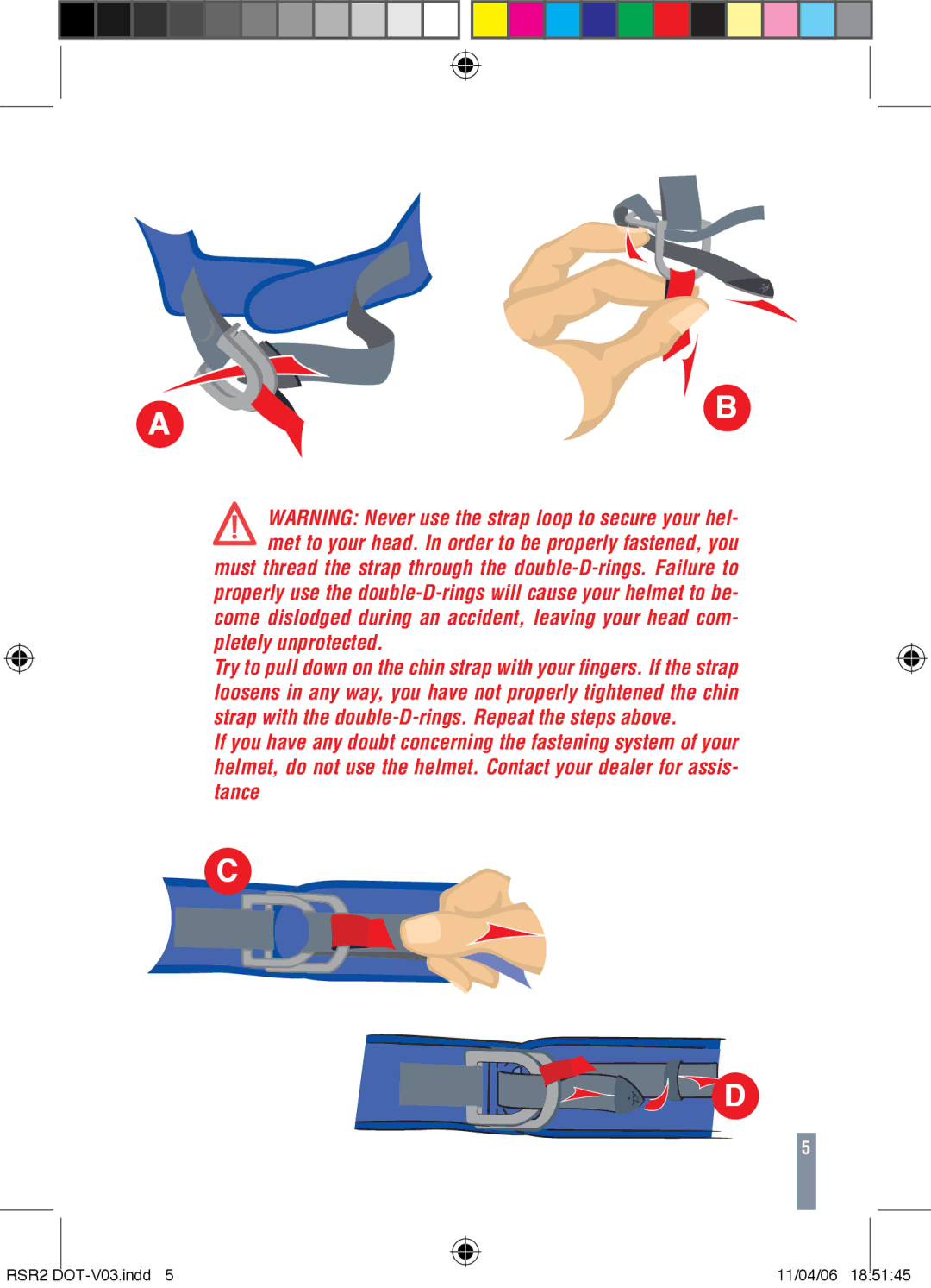 Shark owner manual RSR2 DOT-V03.indd 11/04/06 