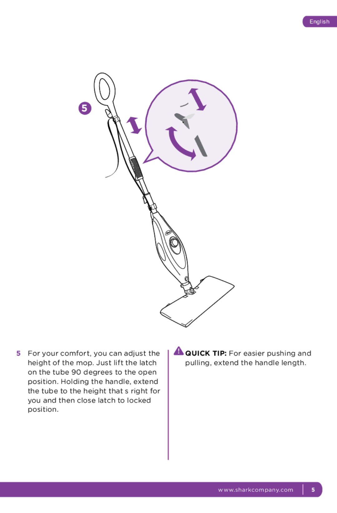 Shark S3501 manual English 