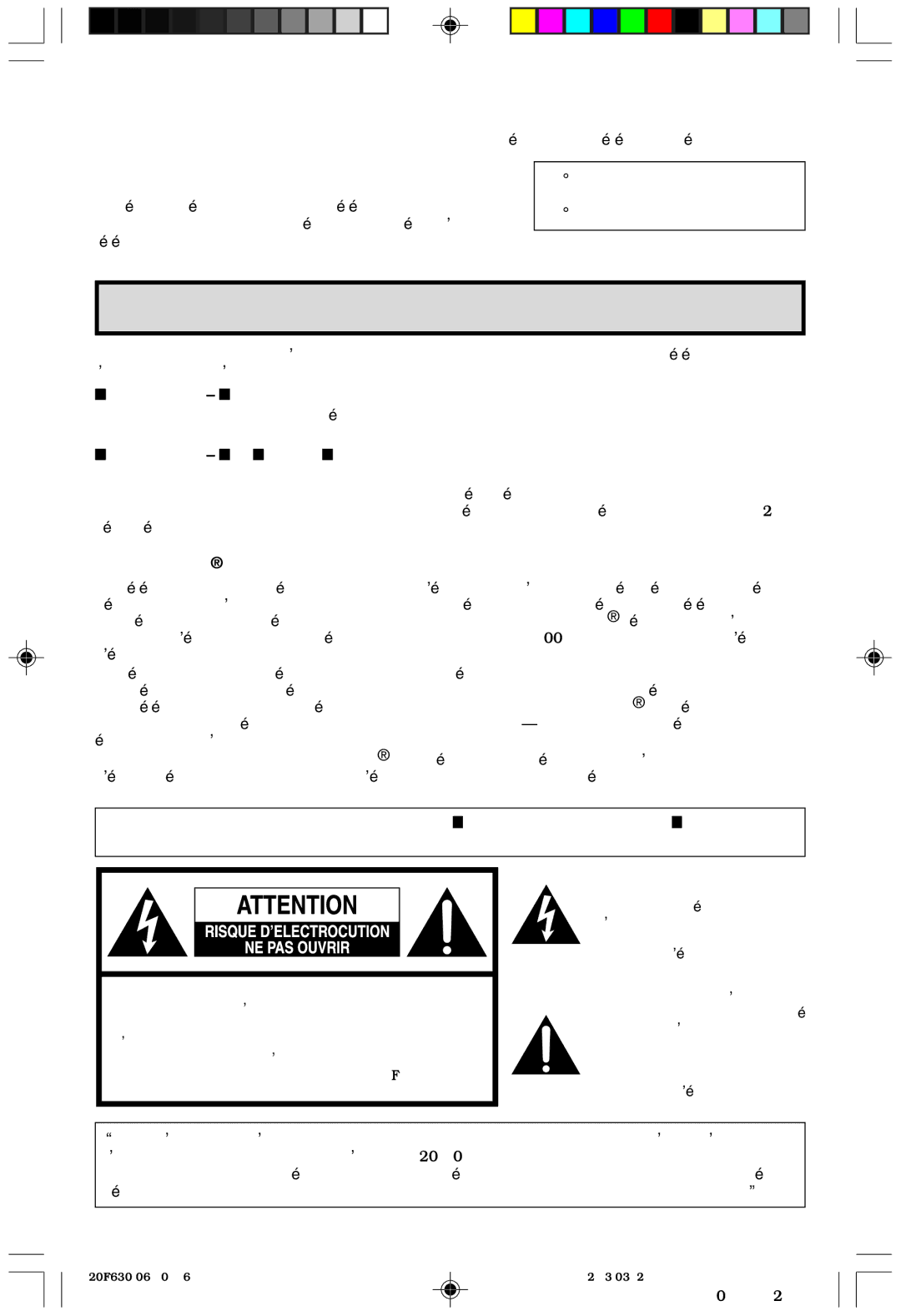 Sharp 20F630 L operation manual Du modèle De série, LA Premiere LA Garantie, Energy Star QU’EST-CE QUEC’EST 