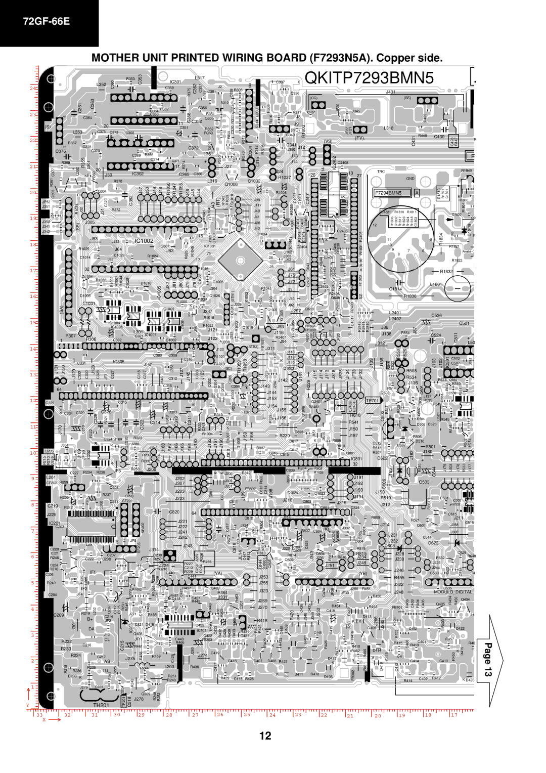 Sharp 72GF-66E service manual QKITP7293BMN5 