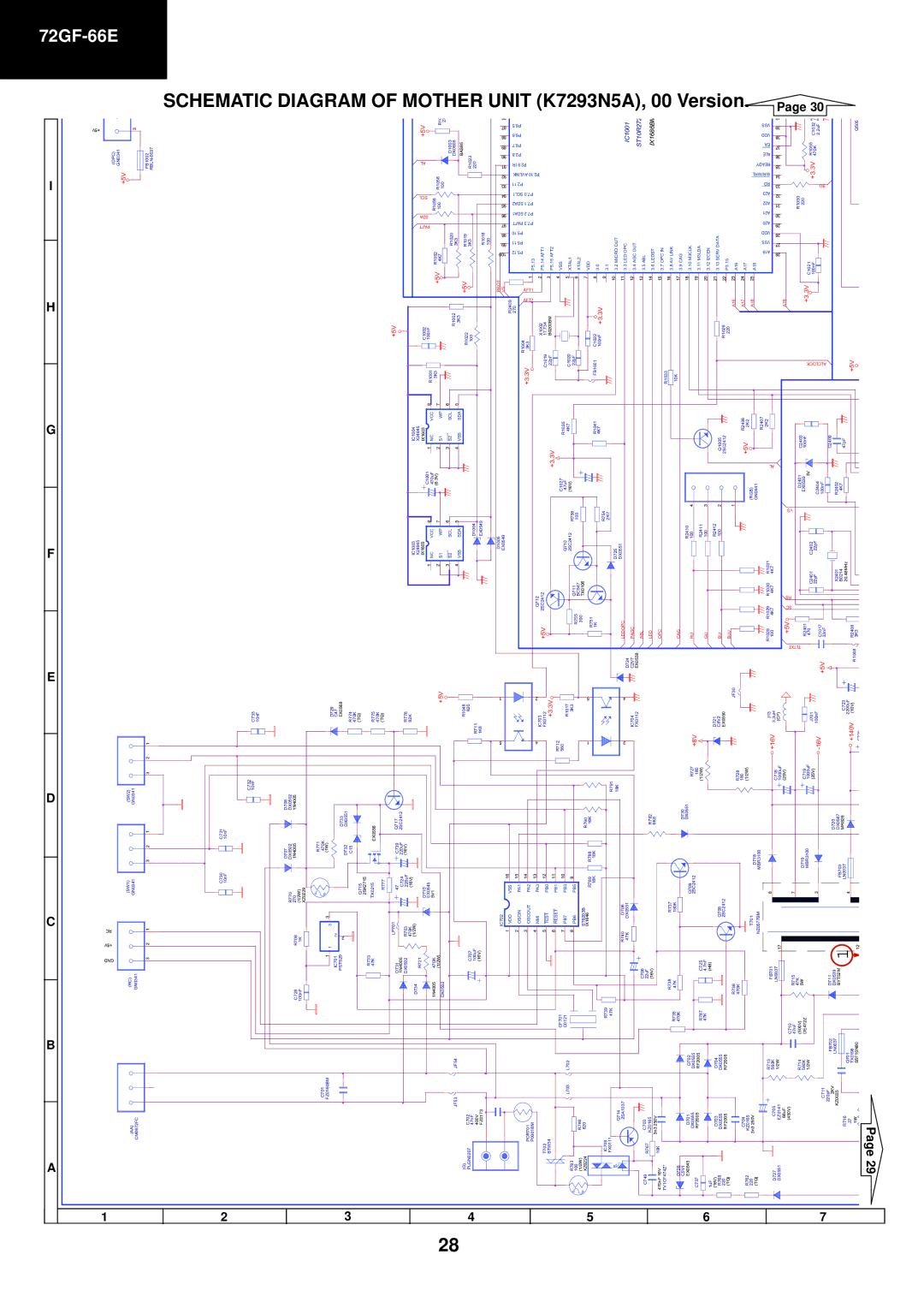 Sharp 72GF-66E service manual 