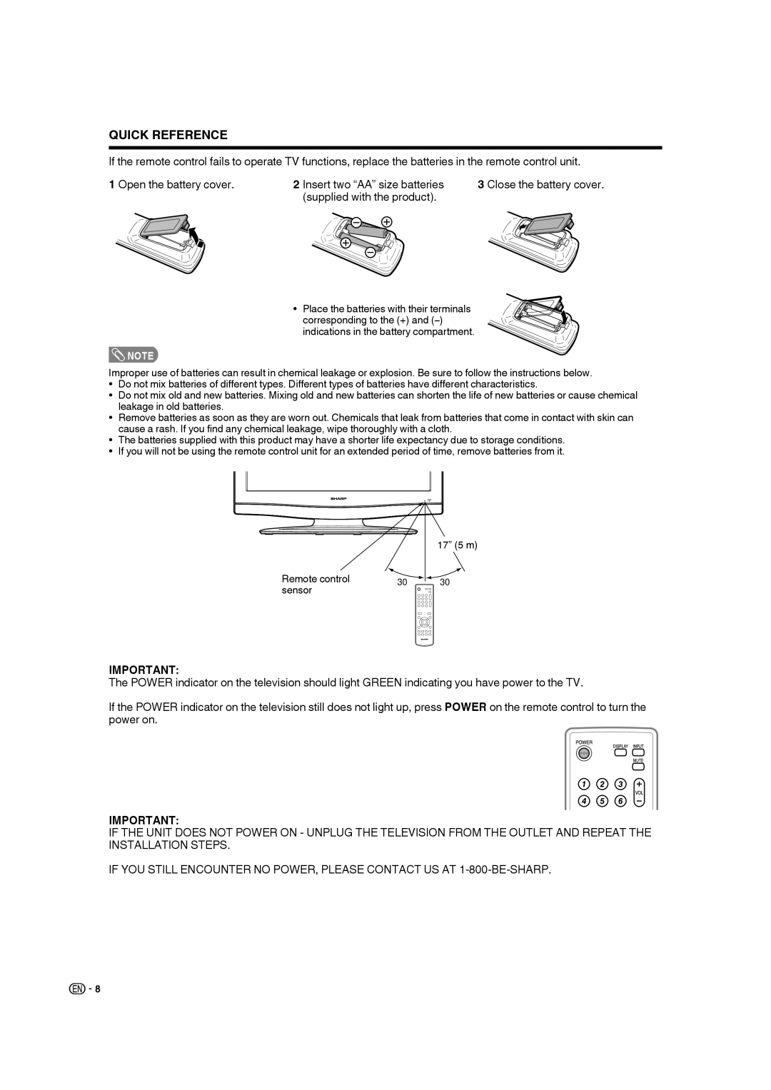 Sharp 9JDJ3BX0131A operation manual Quick Reference 