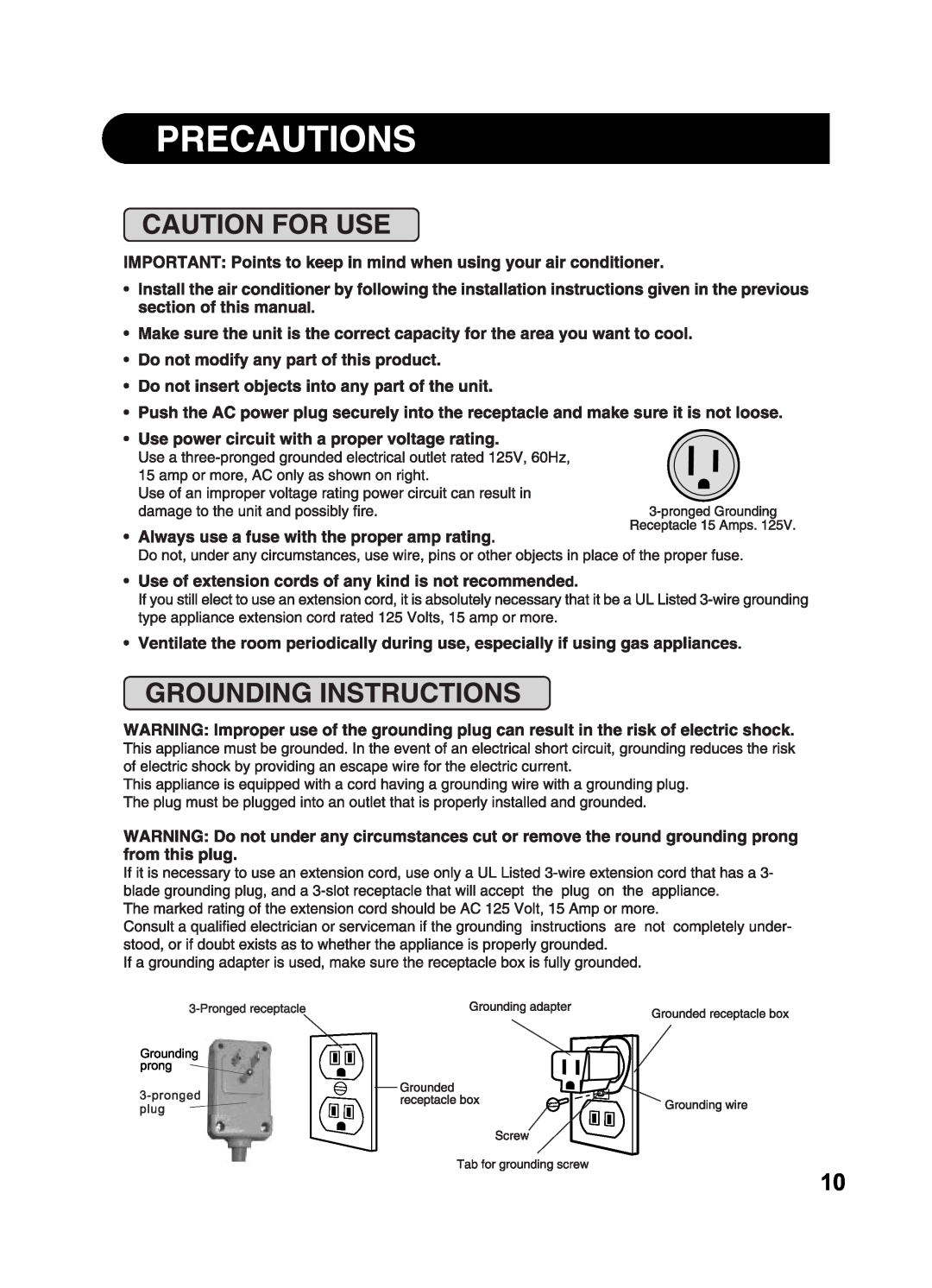 Sharp AF-Q100RX, AF-Q120RX manual 