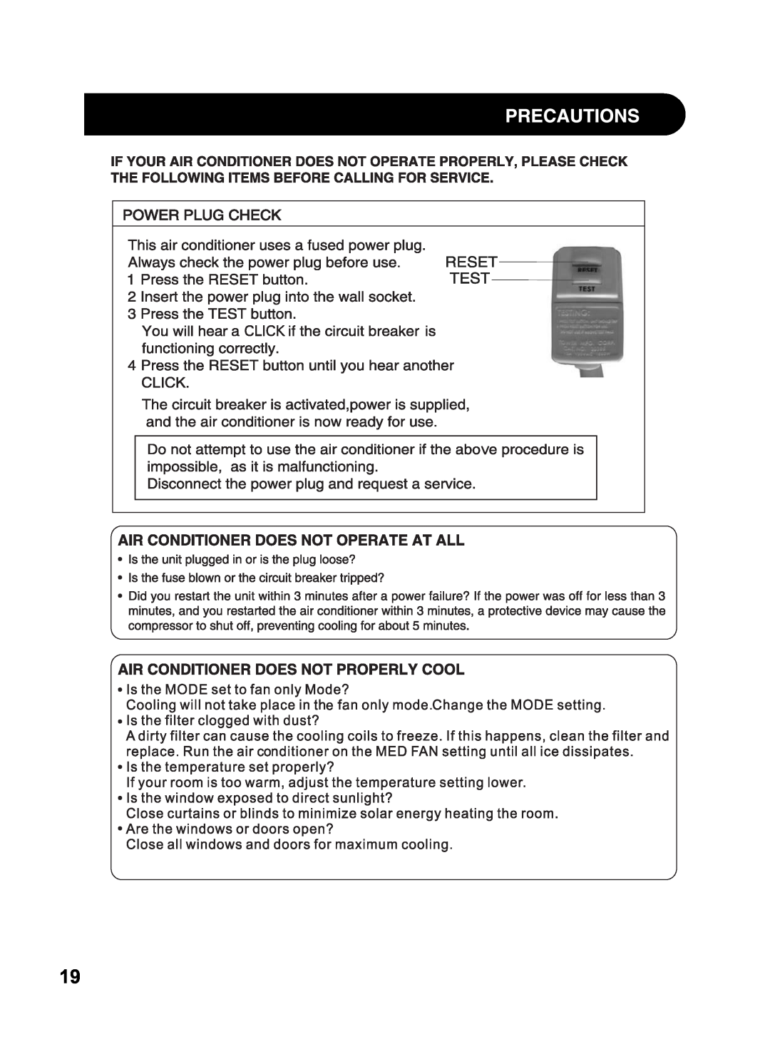 Sharp AF-Q120RX, AF-Q100RX manual 