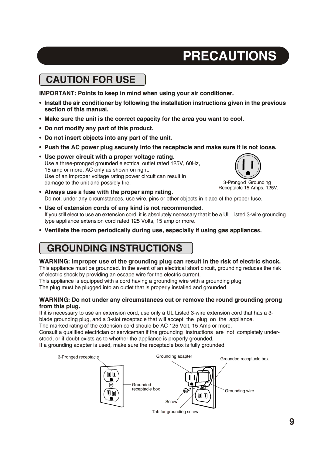 Sharp AF-Q80PX, AF-Q60PX manual 