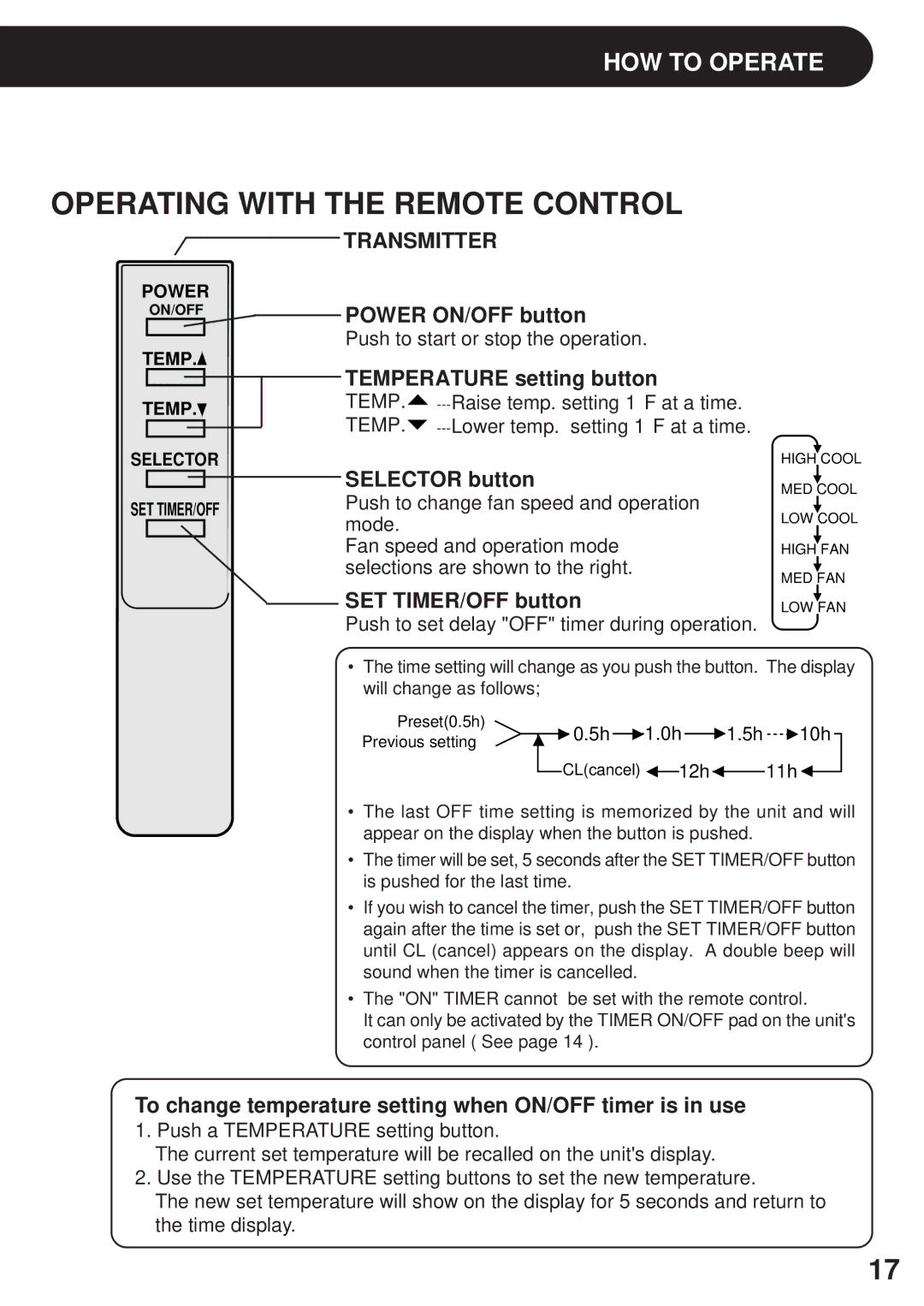 Sharp AF-S80CX, AF-R80CX, AF-R85CX operation manual Transmitter 