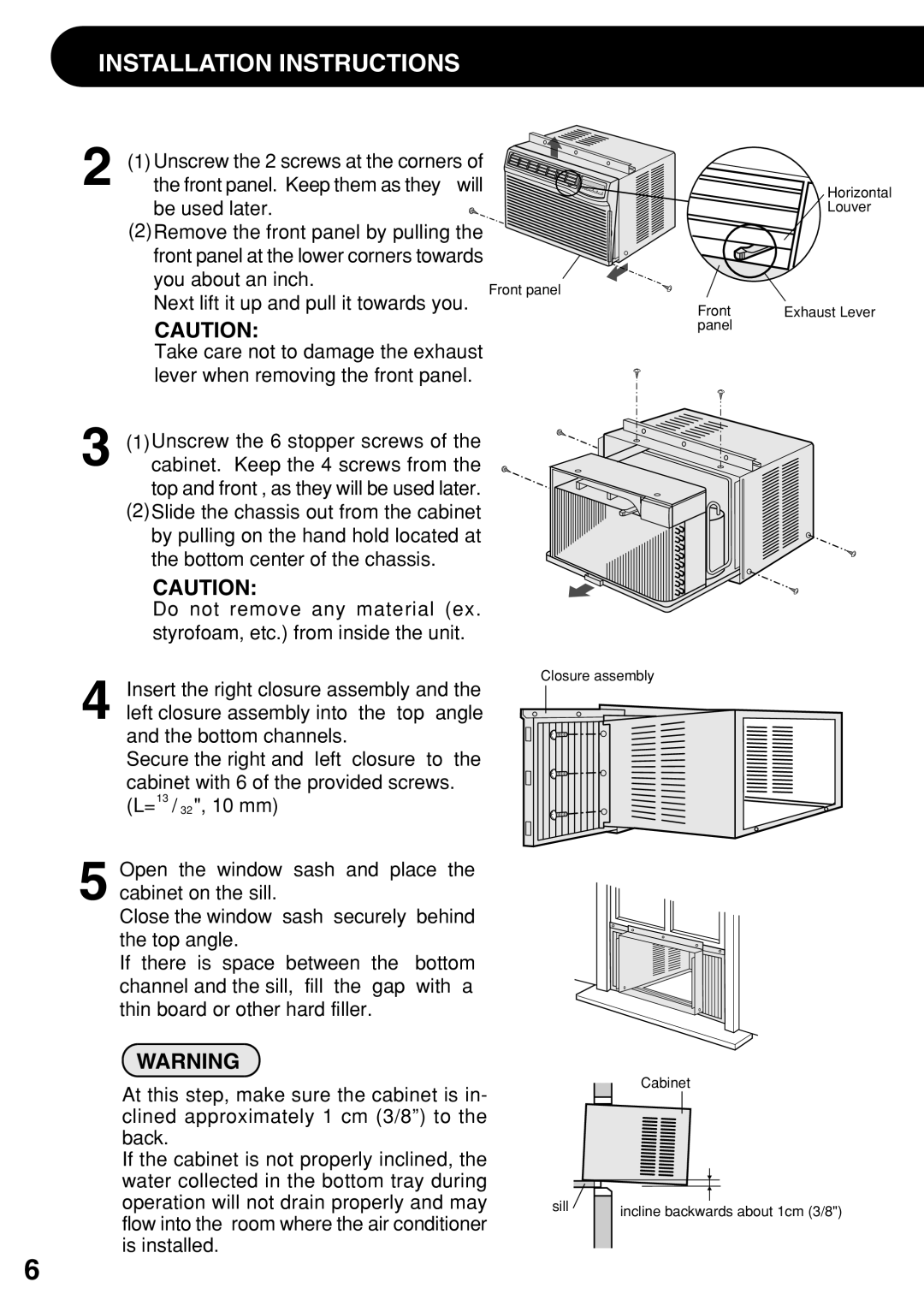 Sharp AF-S120DX, AF-S100DX, AF-R120DX, AF-100DX, AF-R140DX operation manual Front panel. Keep them as they will 