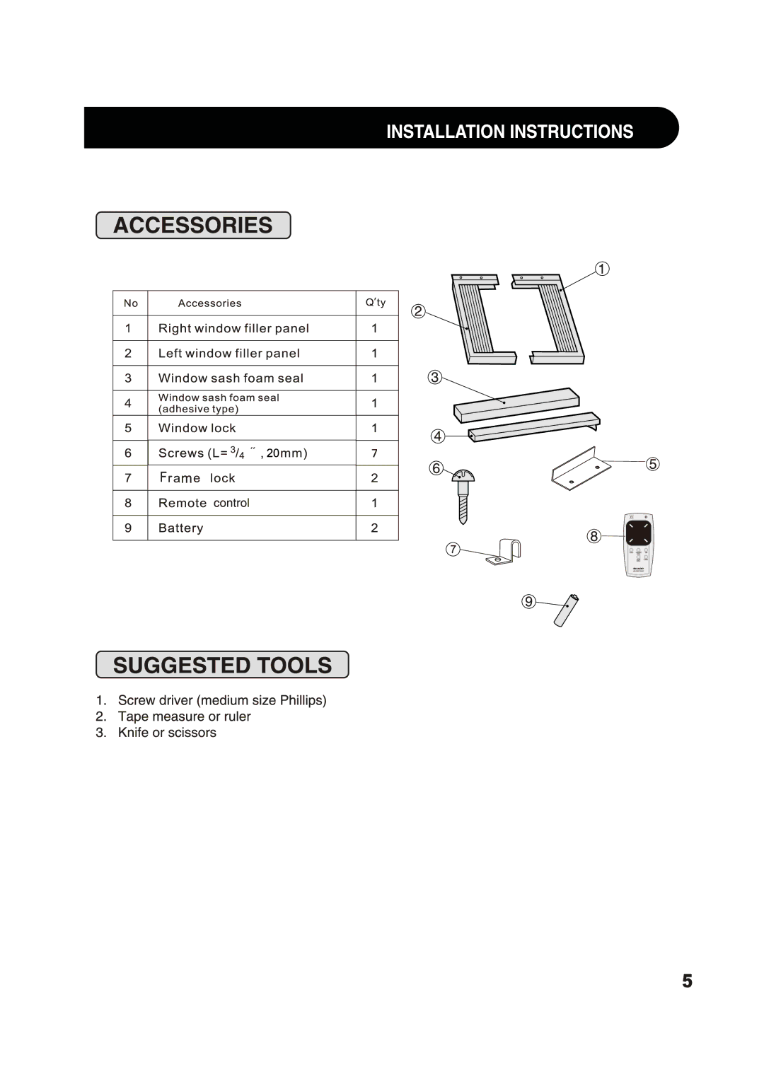 Sharp AF-S120RX, AF-S125RX, AF-S100RX, 2020215A0343 manual 