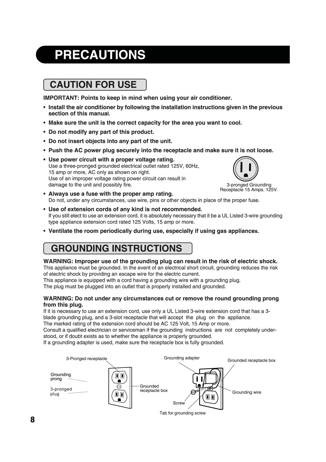 Sharp AF-S125RX, AF-S120RX, AF-S100RX, 2020215A0343 manual 