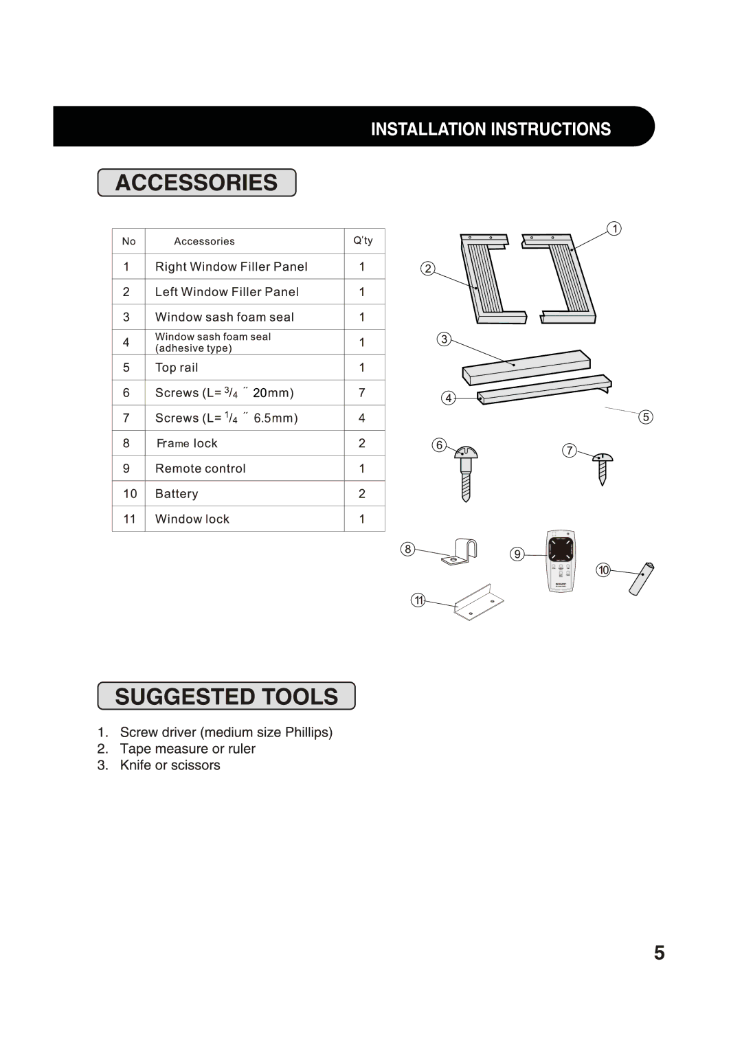 Sharp AF-S80RX, AF-S85RX, AF-S60RX manual 