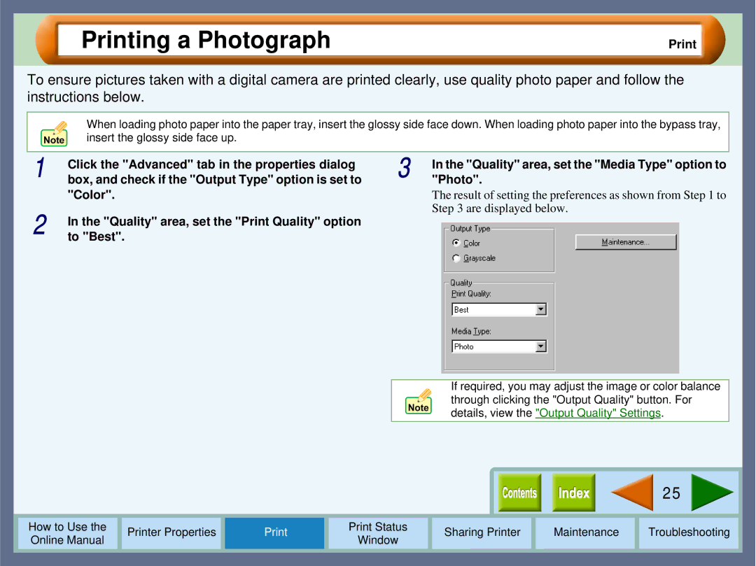 Sharp AJ-2000, AJ-1800 manual Printing a Photograph 