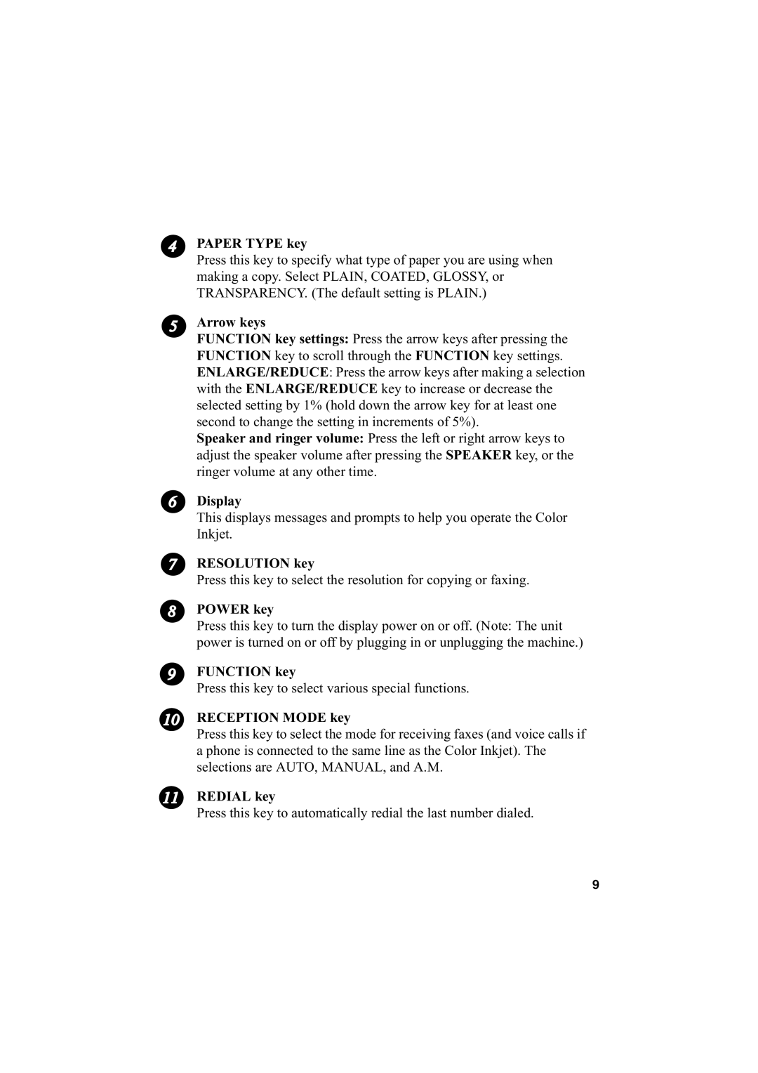 Sharp AJ-5030 operation manual Display 