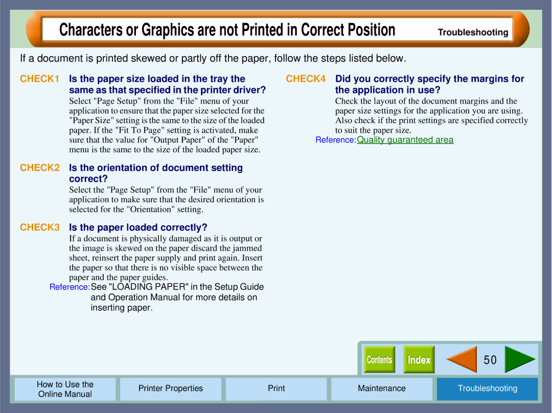 Sharp AJ2000 manual CHECK2 Is the orientation of document setting correct?, CHECK3 Is the paper loaded correctly? 