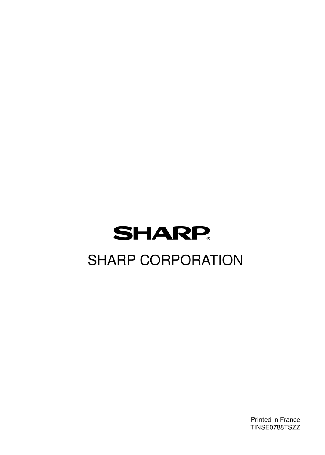 Sharp AL-1555, AL-1456, AL-1045, AL-1255 operation manual Sharp Corporation 