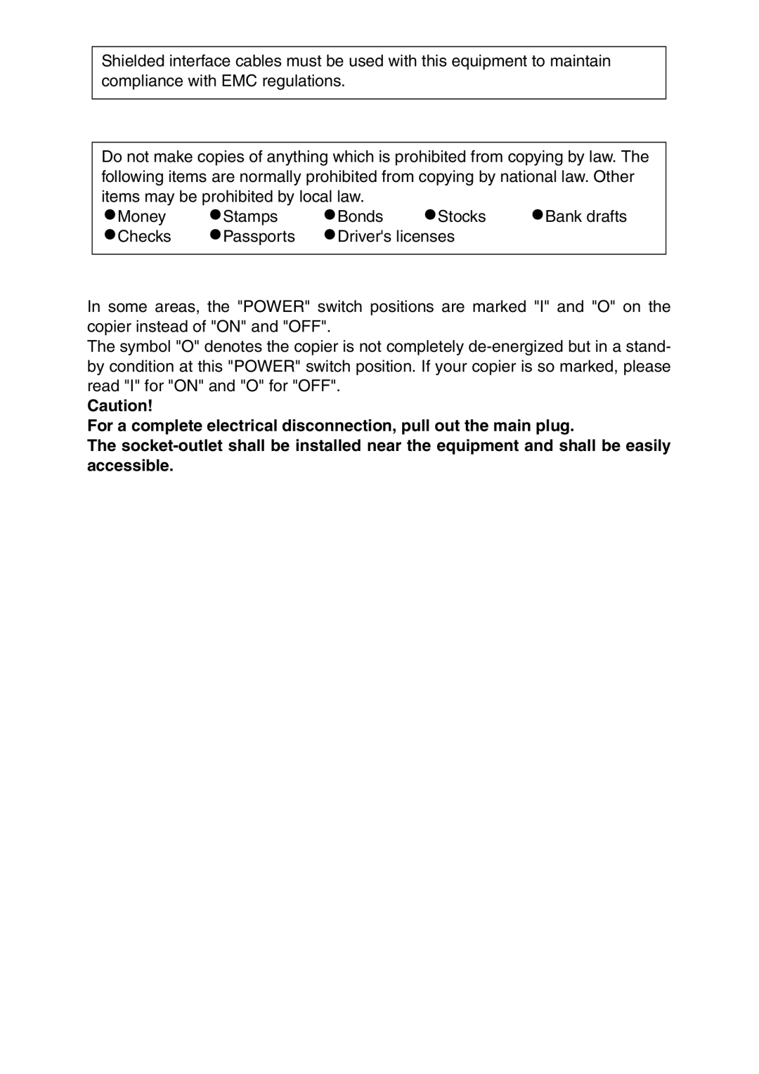 Sharp AL-2040, AL-2020 operation manual Bank drafts 