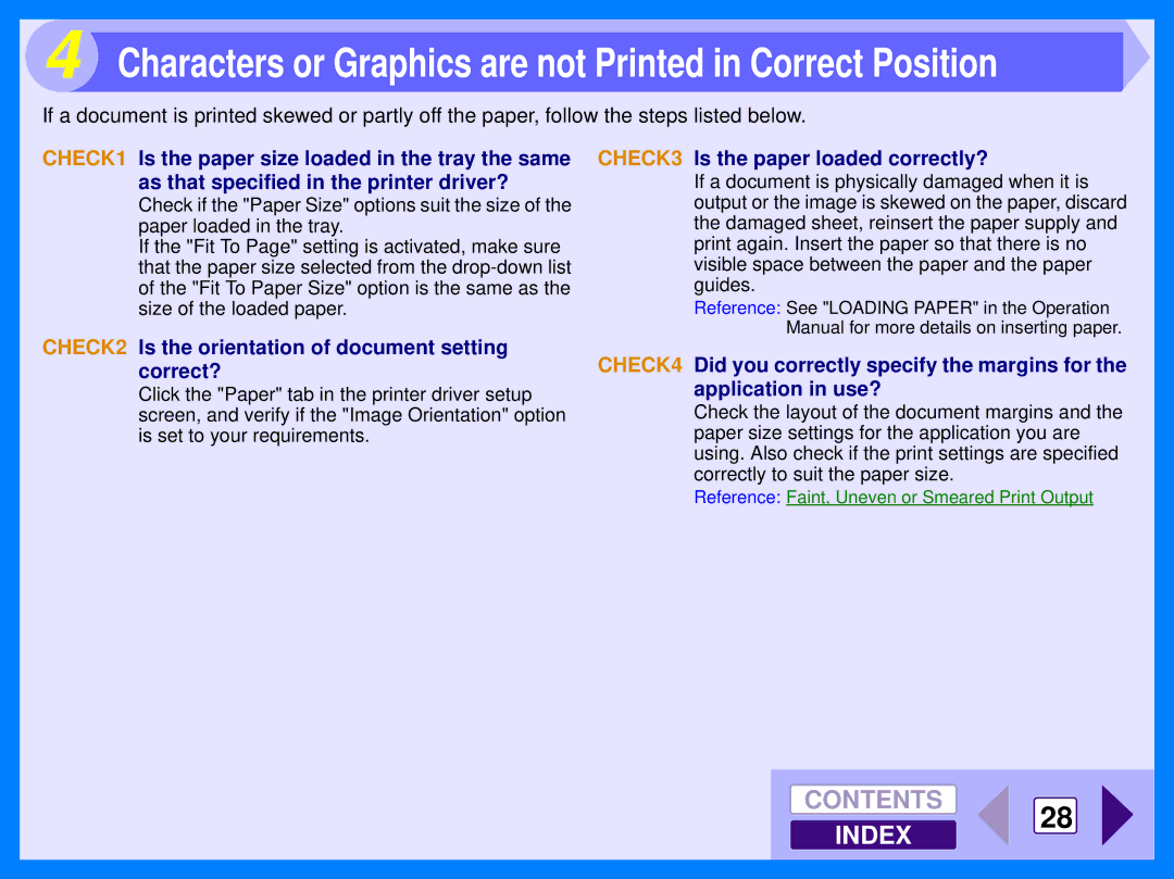 Sharp AR-122E manual CHECK2 Is the orientation of document setting correct?, CHECK3 Is the paper loaded correctly? 