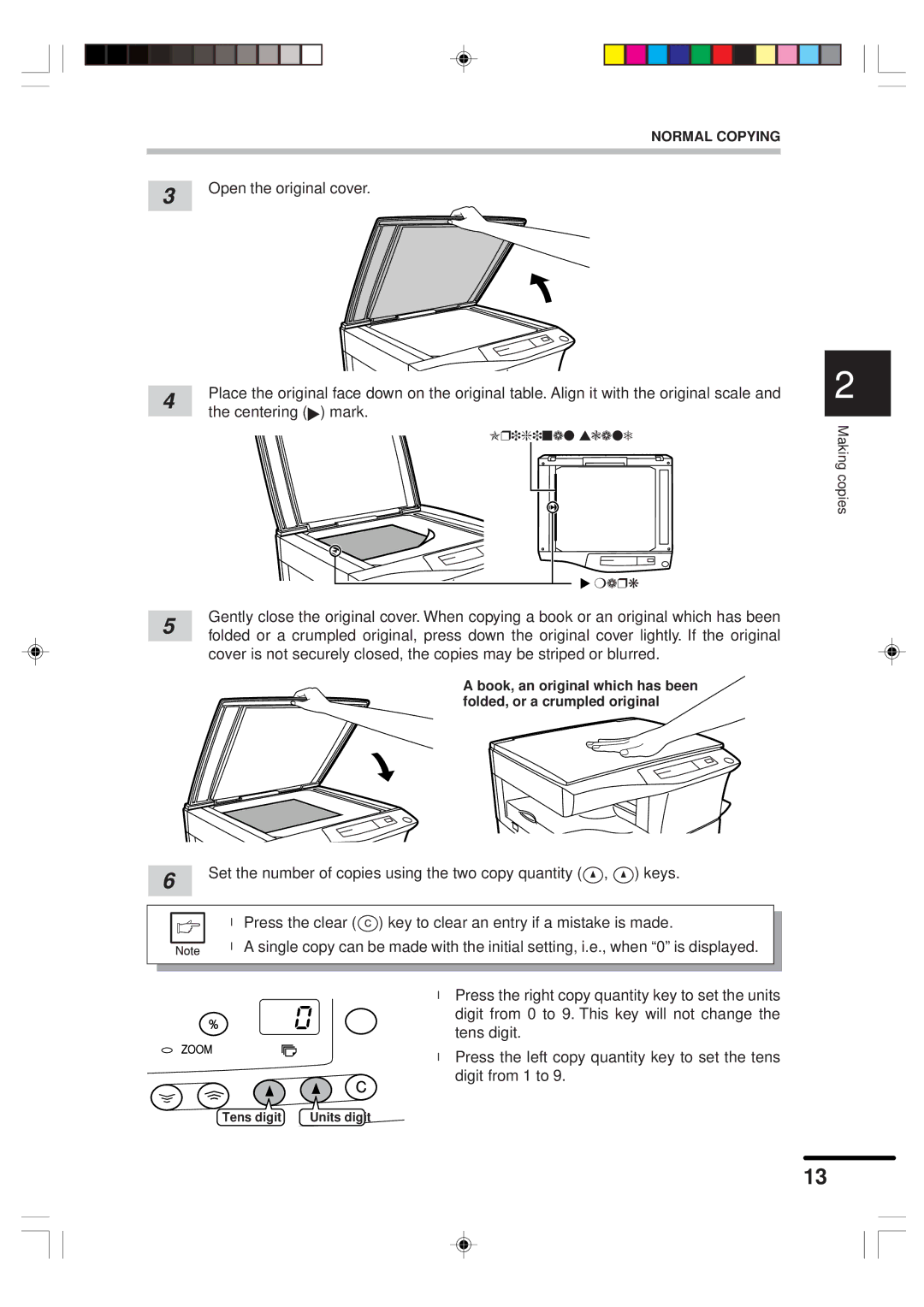 Sharp AR-151 operation manual Normal Copying 