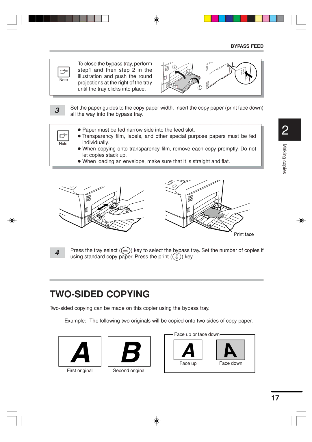 Sharp AR-151 operation manual TWO-SIDED Copying 