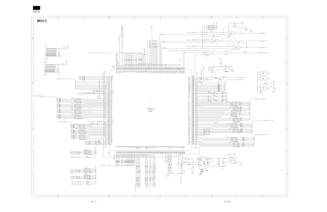 Sharp AR-161, AR-160 specifications Mcu 