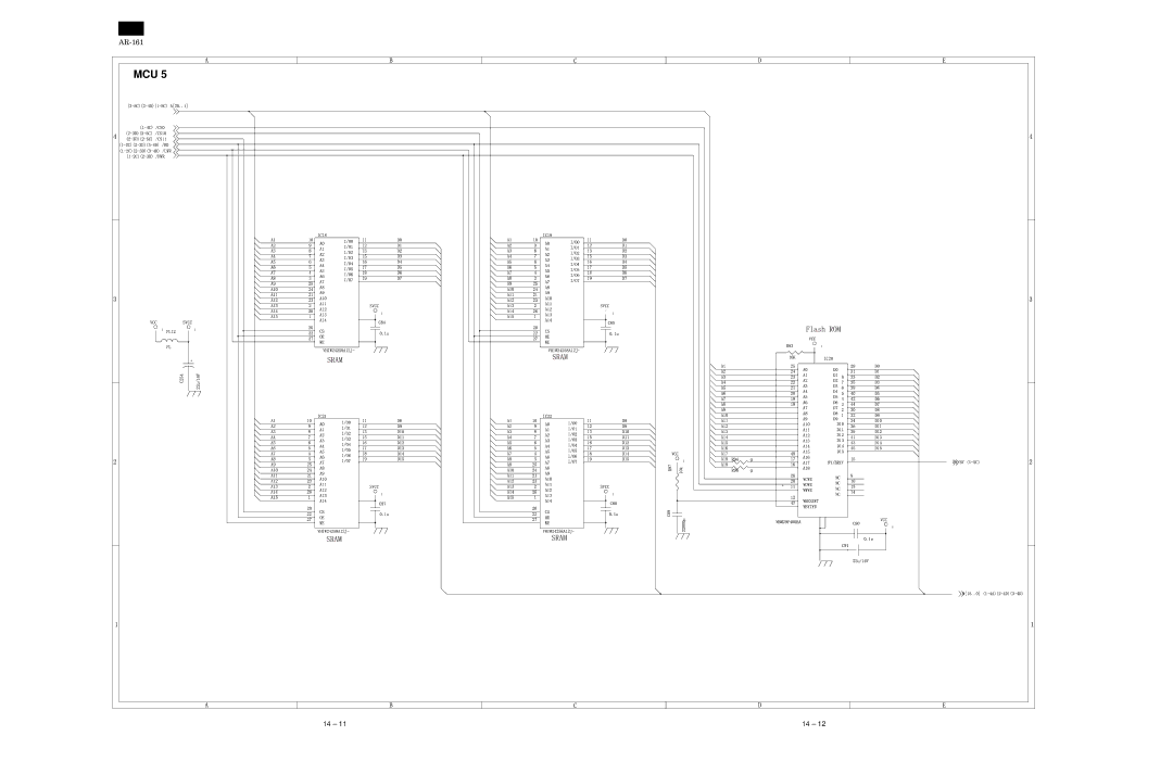 Sharp AR-161, AR-160 specifications Mcu 