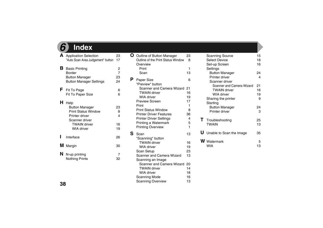 Sharp AR-203E X operation manual Index 