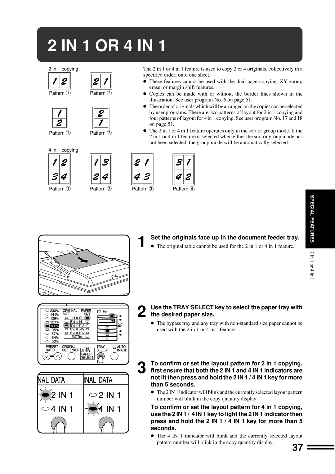 Sharp AR-207 operation manual 1 or 4 