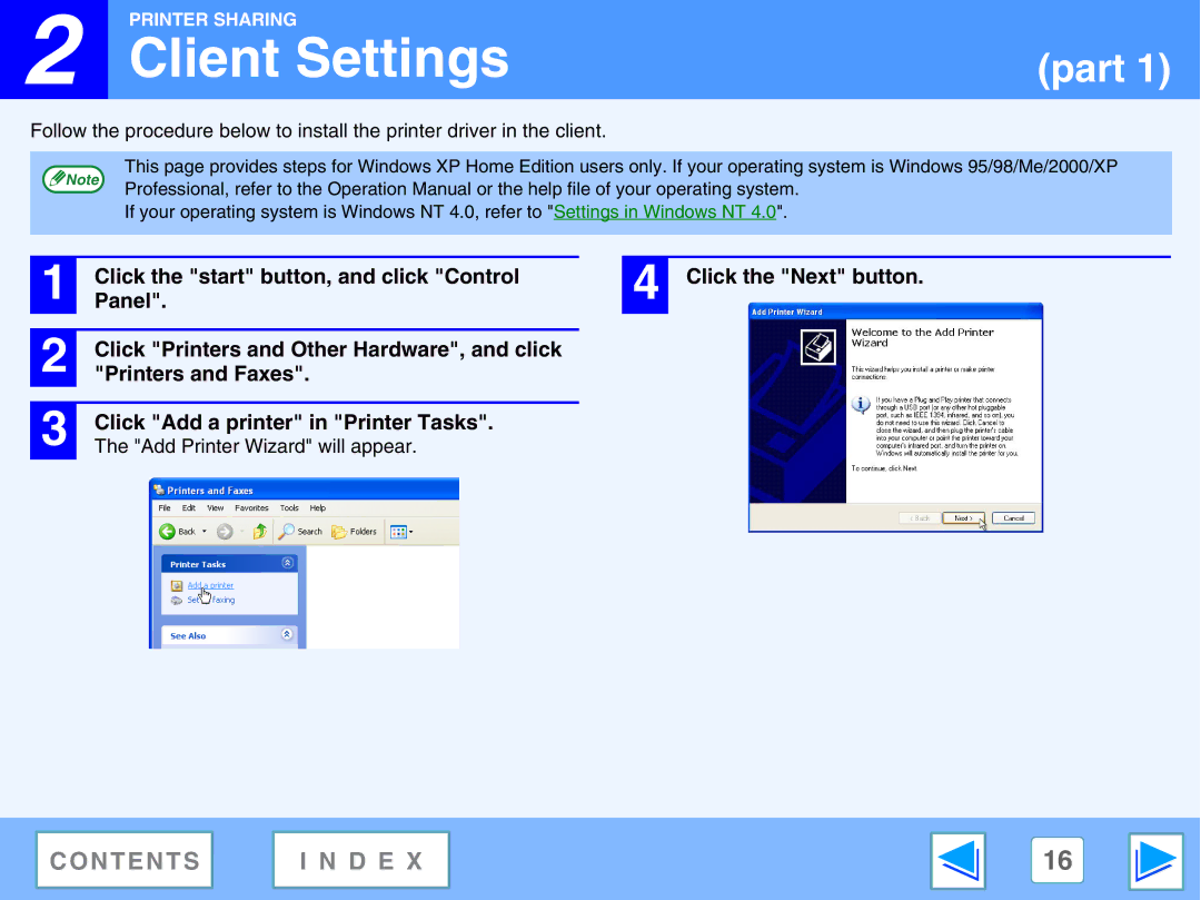 Sharp AR-5316E, AR-5320E manual Client Settings 