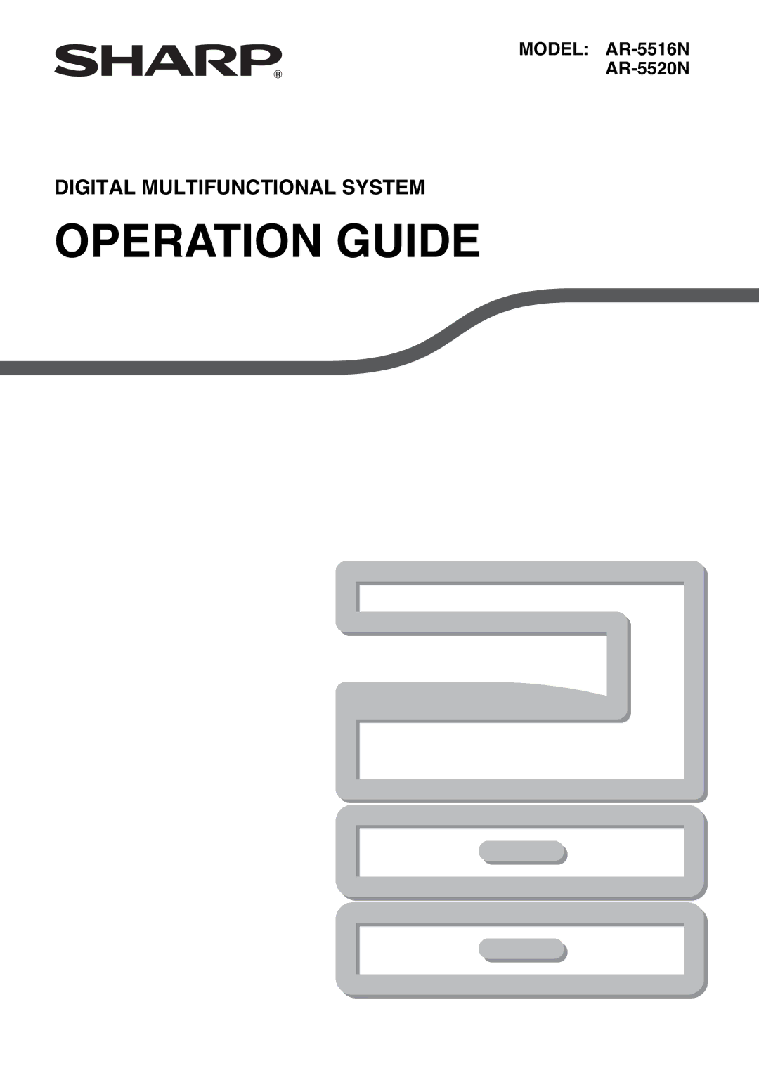 Sharp AR-5520N, AR-5516N manual Operation Guide 