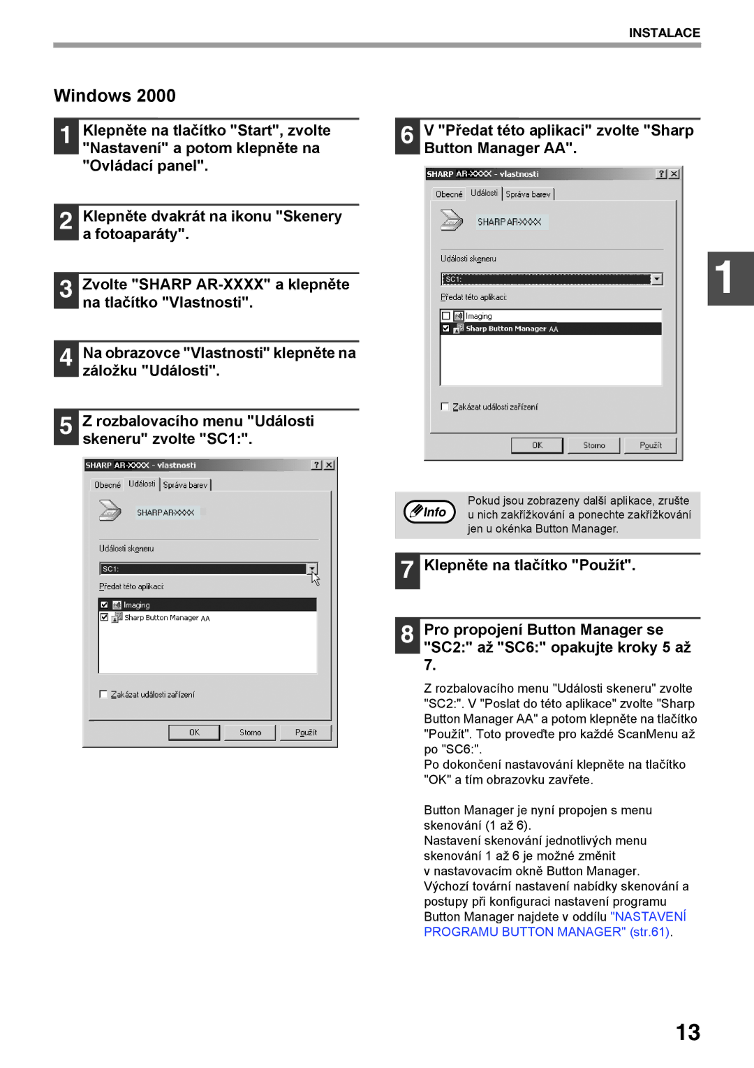 Sharp AR-5620D, AR-5623D, AR-5618D manual Windows 