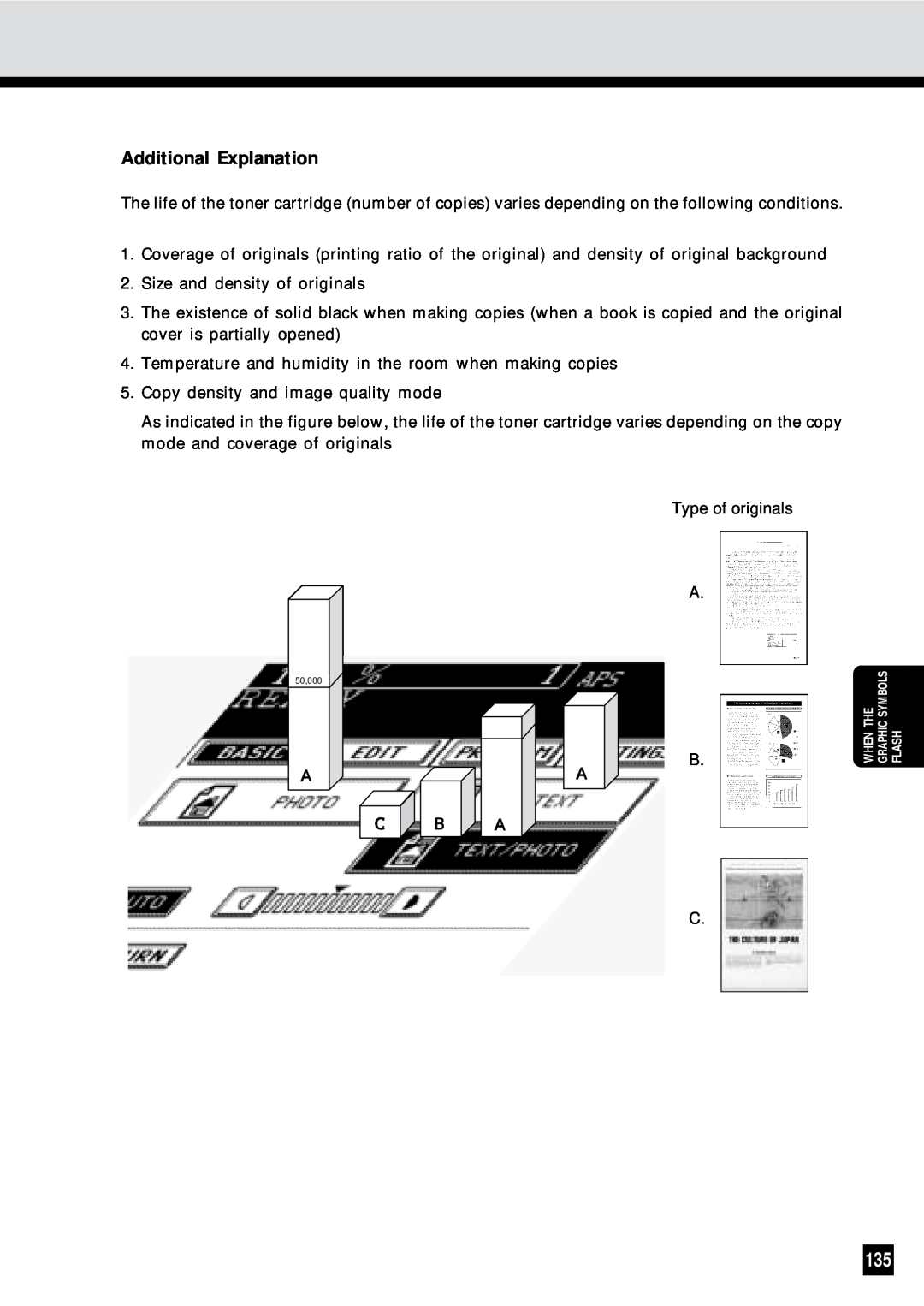 Sharp AR-650 operation manual Additional Explanation, Ａ Ｂ Ａ 
