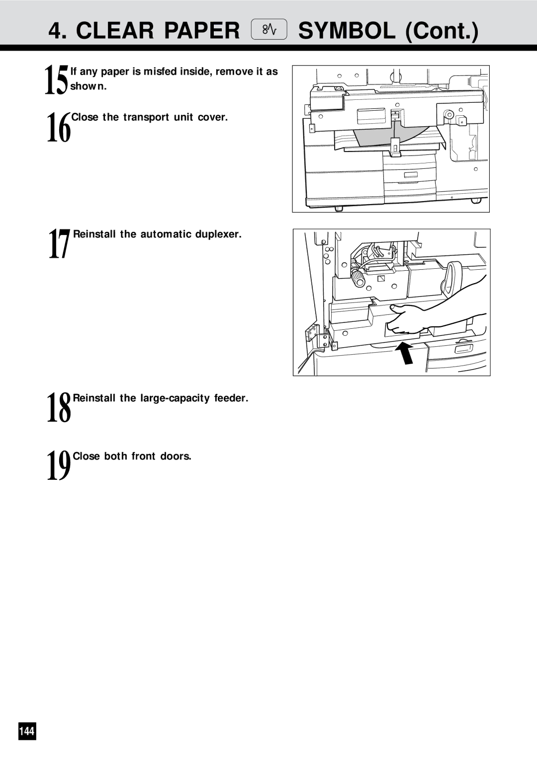 Sharp AR-650 operation manual 144 