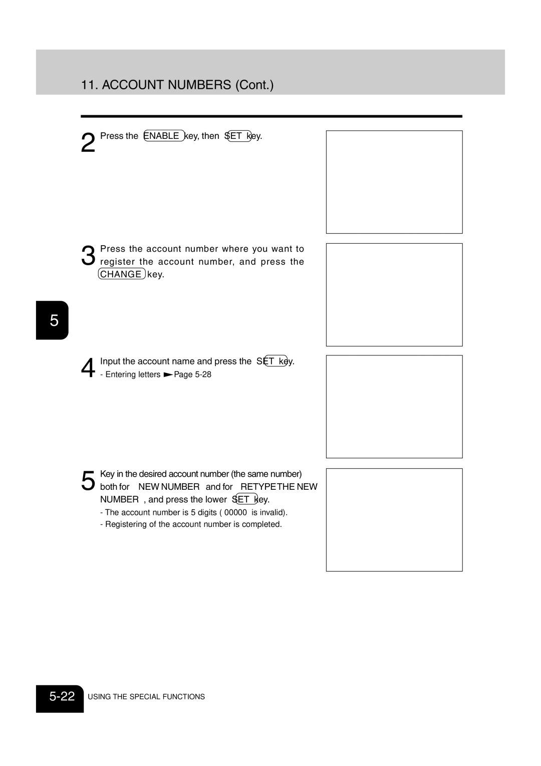 Sharp AR-651, AR-810 operation manual 22USING the Special Functions 