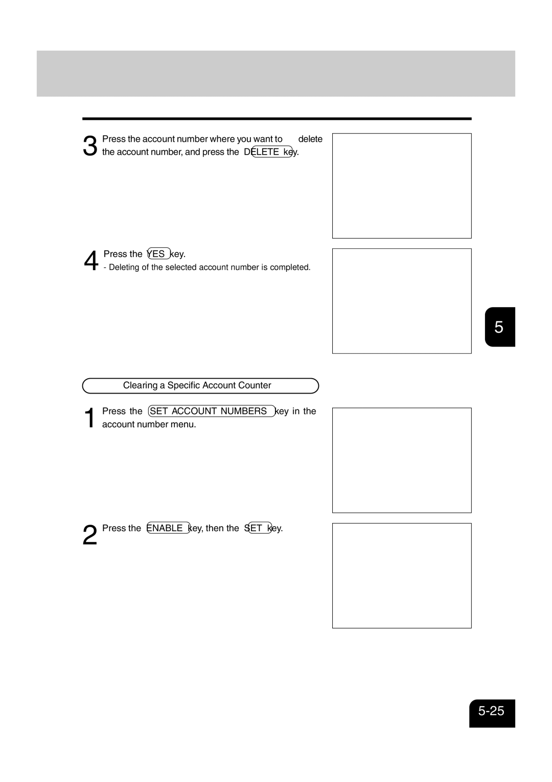 Sharp AR-810, AR-651 operation manual Press the YES key 