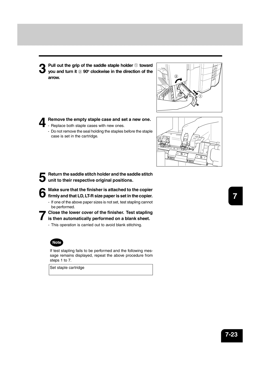 Sharp AR-810, AR-651 operation manual Firmly and that LD, LT-R size paper is set in the copier 