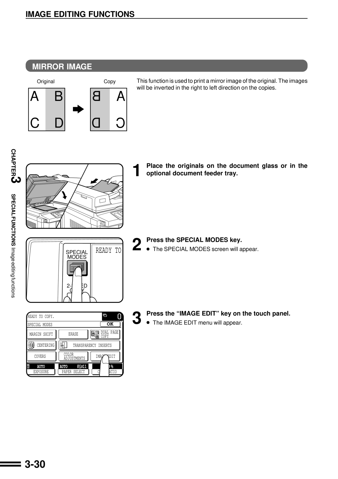 Sharp AR-C160 operation manual C D 