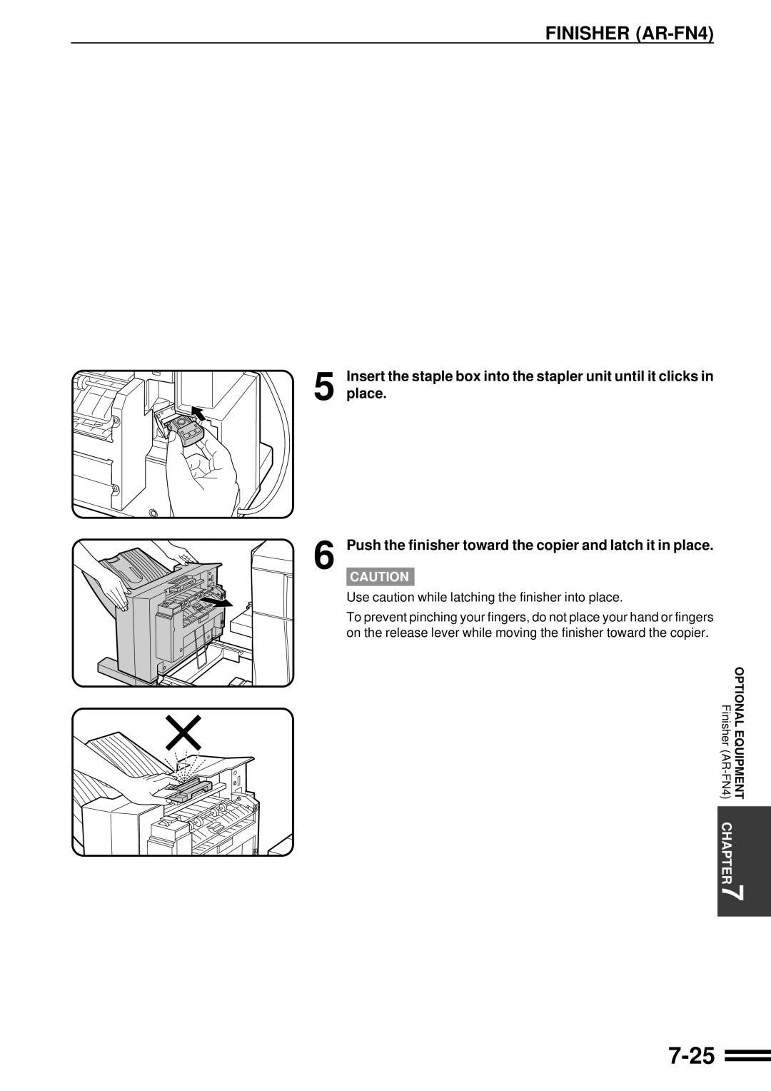 Sharp AR-C250 operation manual FN4 