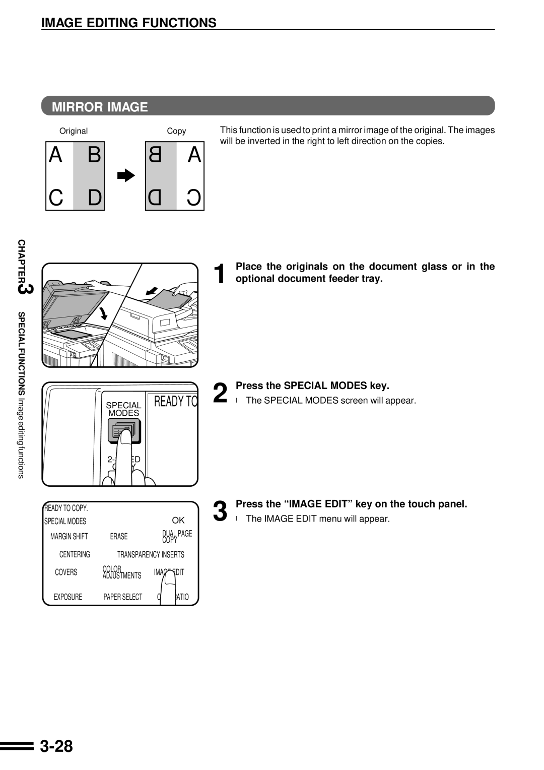 Sharp AR-C250 operation manual C D 