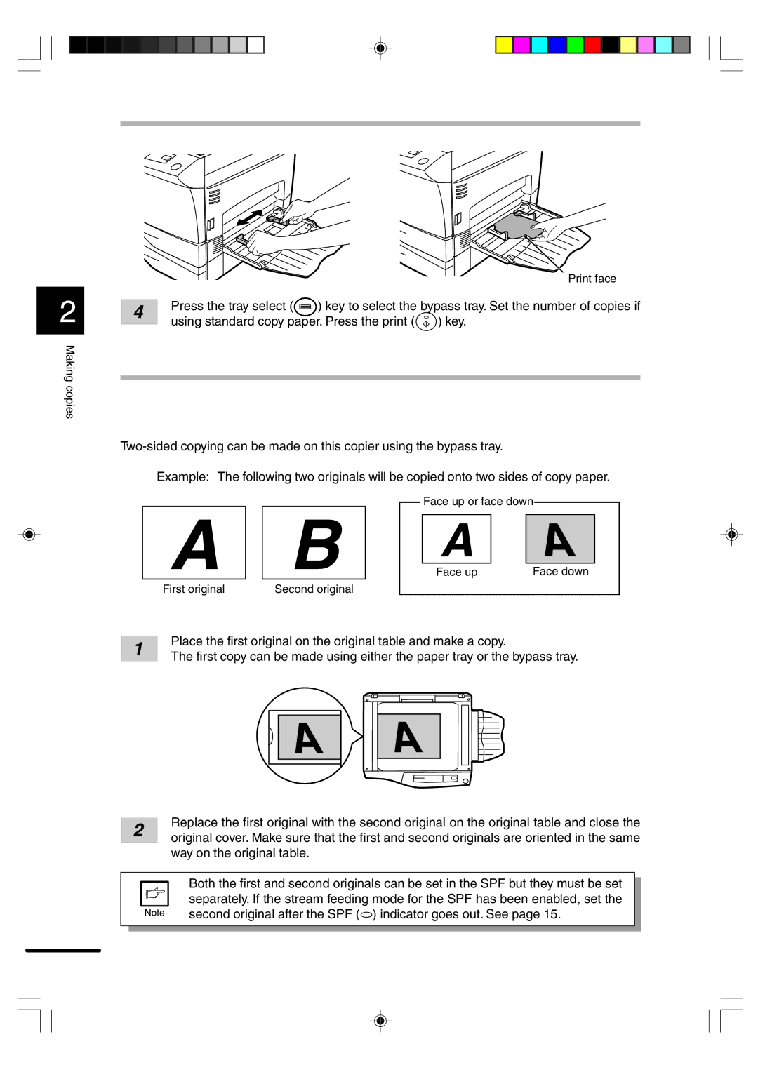 Sharp AR-F152 operation manual TWO-SIDED Copying 