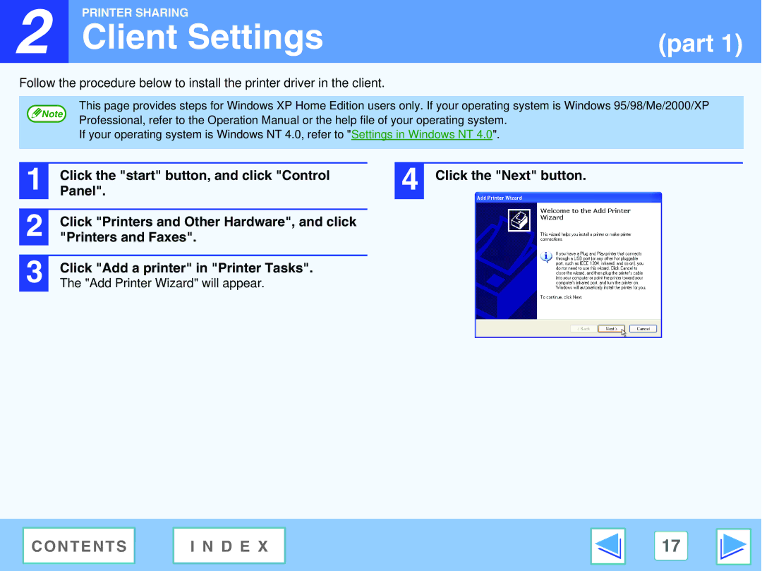 Sharp AR-M160, AR-M205 manual Client Settings 