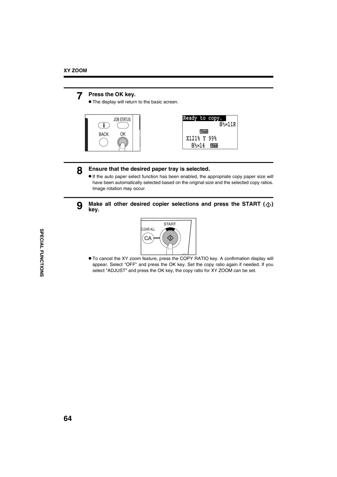 Sharp AR-M208 operation manual 81 11R 