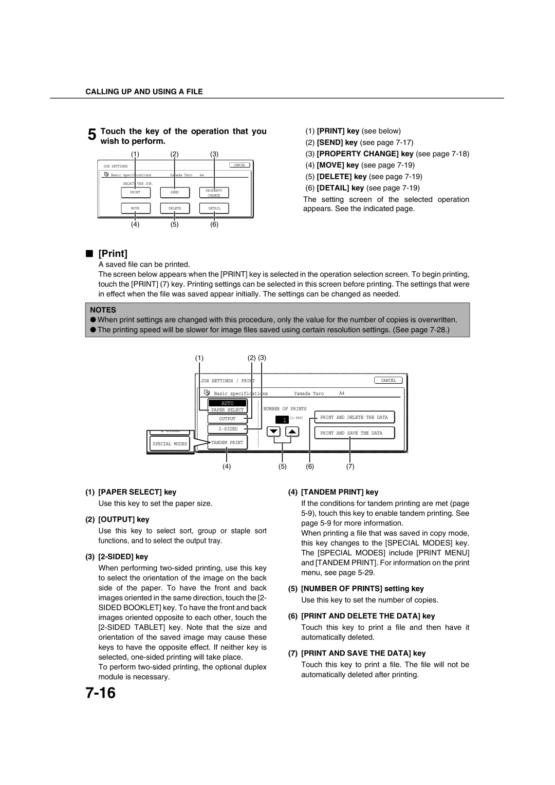 Sharp AR-M451N specifications Print 