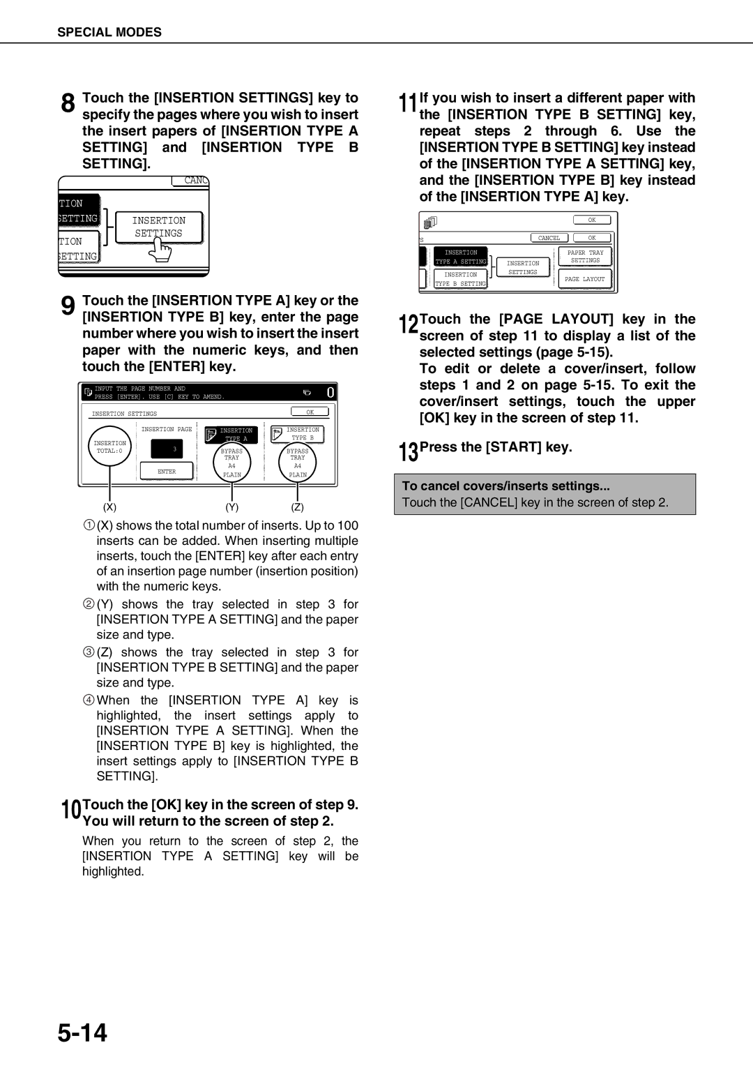 Sharp AR-M620N, AR-M700U, AR-M550N, AR-M700N, AR-M550U, AR-M620U specifications Tion 