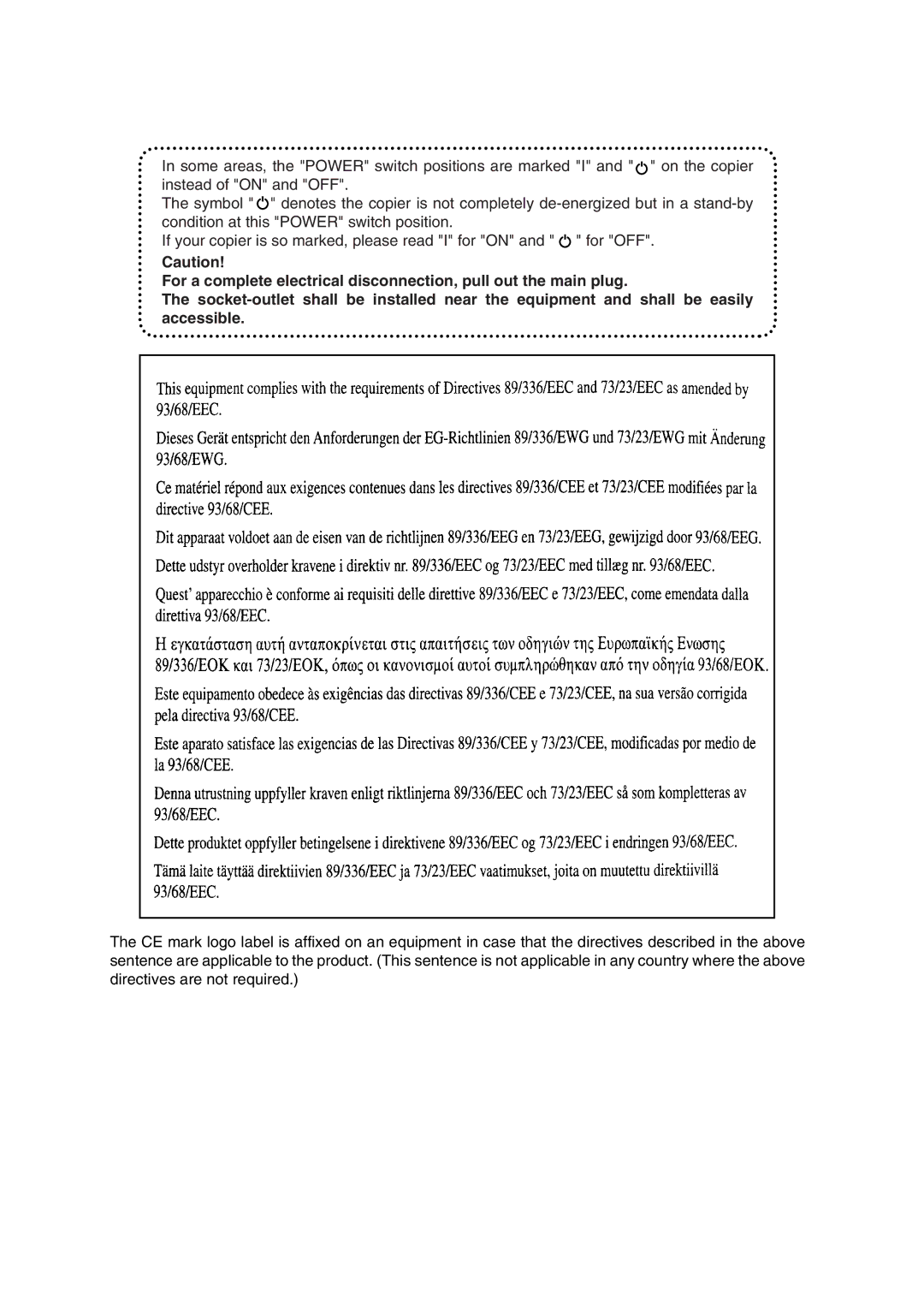 Sharp AR-M620N, AR-M700U, AR-M550N, AR-M700N, AR-M550U, AR-M620U specifications 