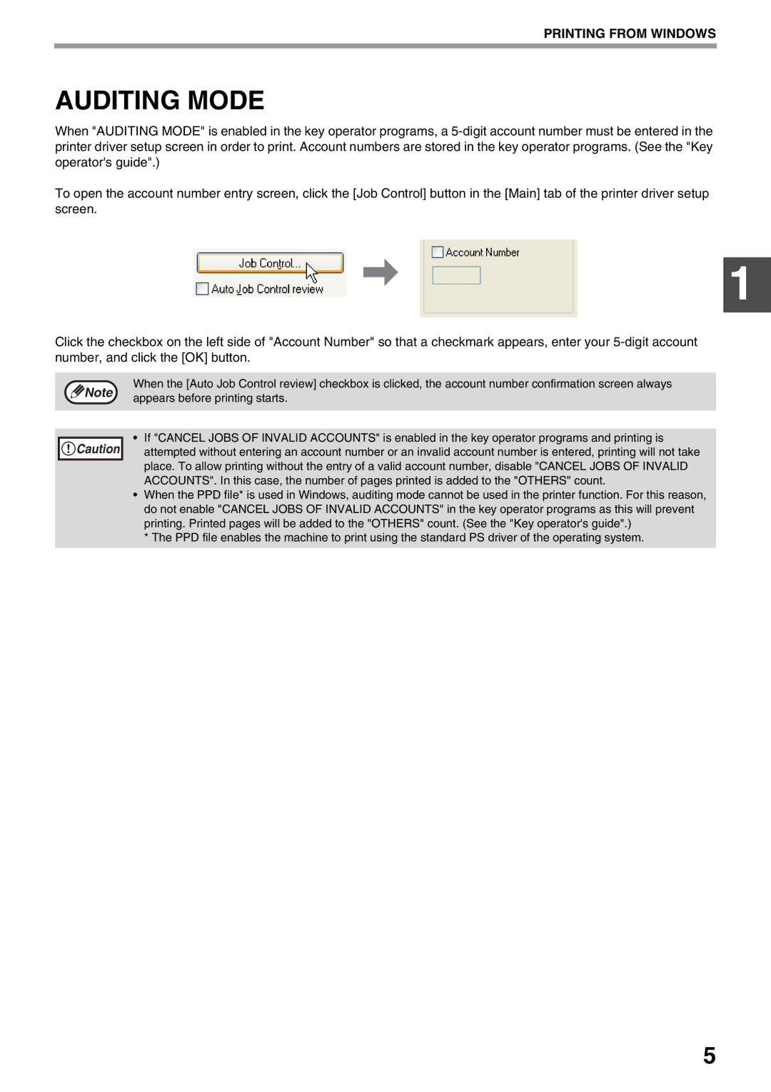 Sharp AR-NB3 operation manual Auditing Mode 