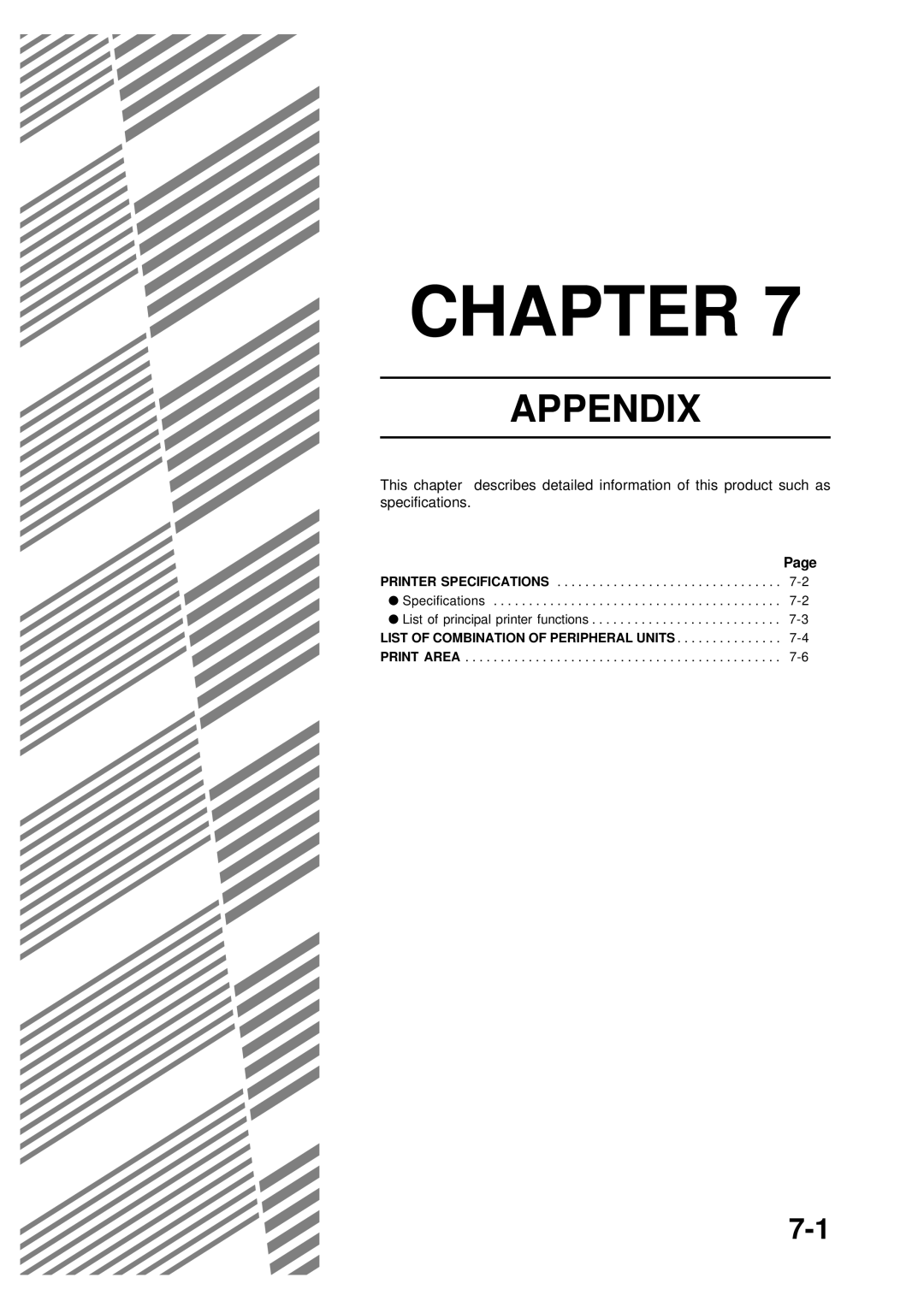 Sharp AR-350, AR_M280 operation manual Appendix 