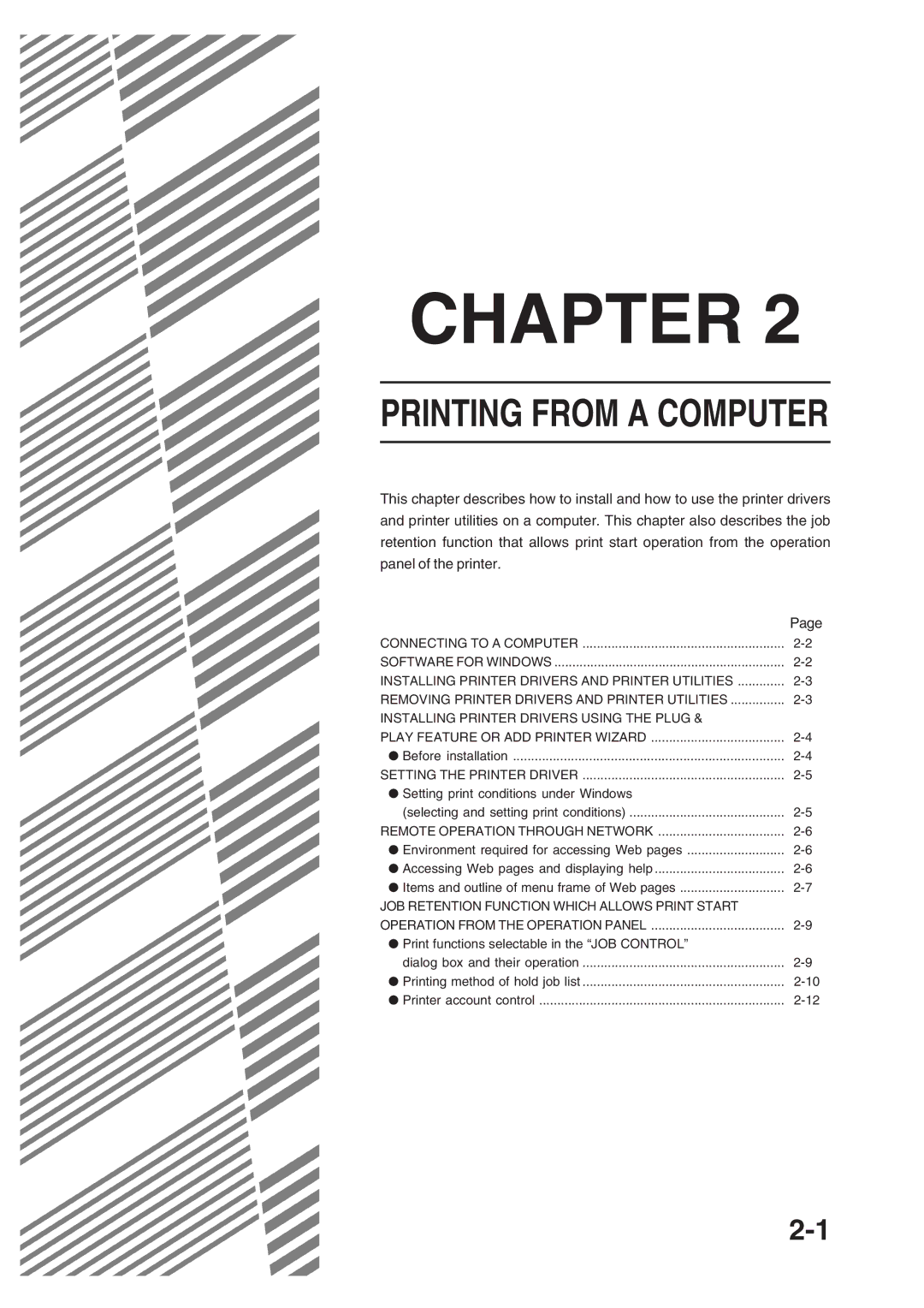 Sharp AR-350, AR_M280 operation manual Printing from a Computer 